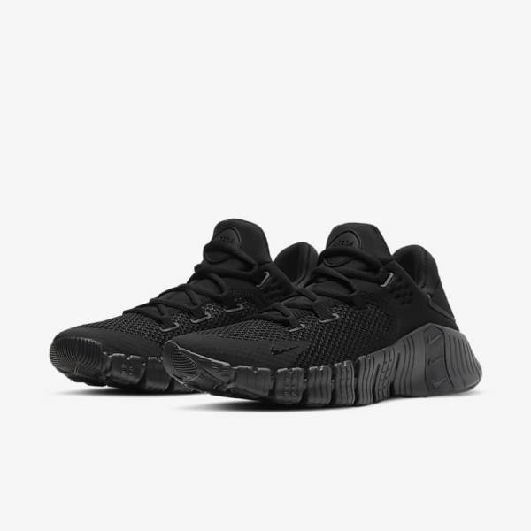 Zapatillas Training Nike Free Metcon 4 Mujer Negras | NK135TYE