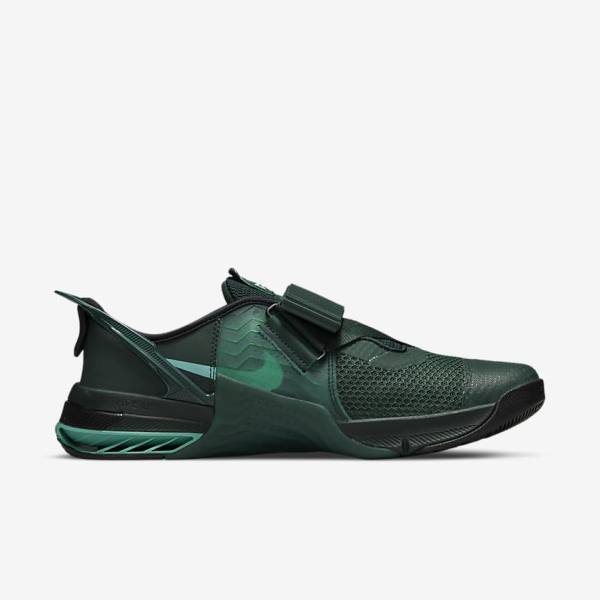 Zapatillas Training Nike Metcon 7 FlyEase Mujer Verde Negras Turquesa Multicolor | NK041XOC