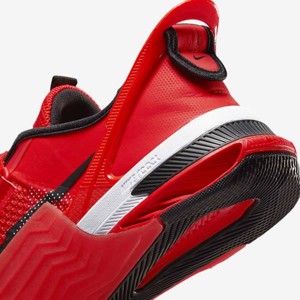 Zapatillas Training Nike Metcon 7 FlyEase Hombre Rojas Blancas Negras | NK317BZO