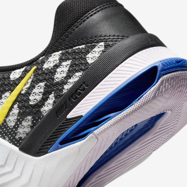 Zapatillas Training Nike Metcon 7 Hombre Negras Blancas Azules Amarillo | NK908CAF