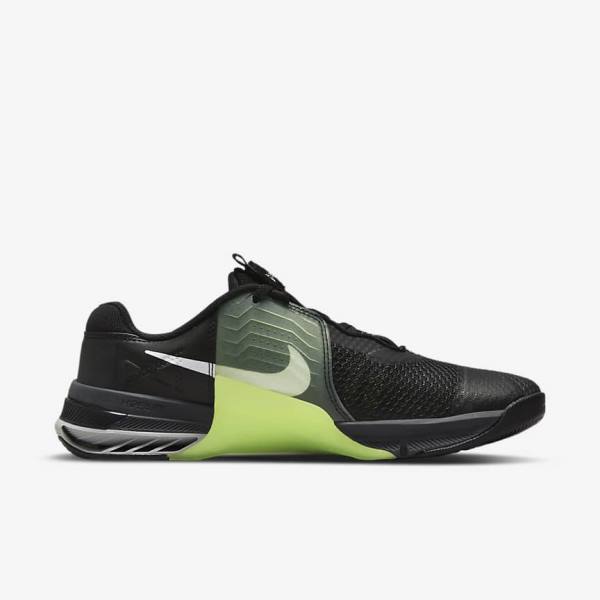 Zapatillas Training Nike Metcon 7 Mujer Negras Gris Blancas | NK263QKW