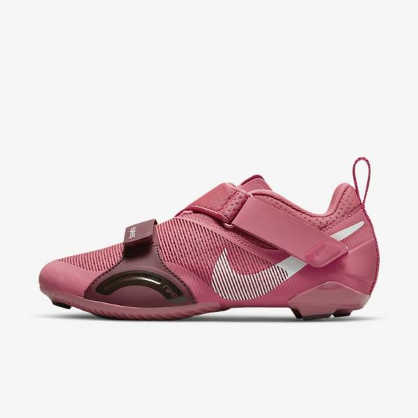 Zapatillas Training Nike SuperRep Cycle Indoor Cycling Mujer Rosas Metal Rosas Claro | NK836AOI