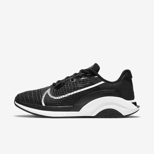 Zapatillas Training Nike ZoomX SuperRep Surge Endurance Class Mujer Negras Blancas | NK063OTR