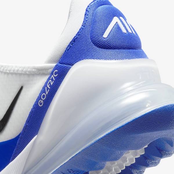 Zapatos De Golf Nike Air Max 270 G Hombre Blancas Azules Plateadas Negras | NK507ILQ