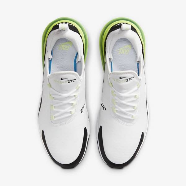 Zapatos De Golf Nike Air Max 270 G Hombre Blancas Negras | NK628LXI