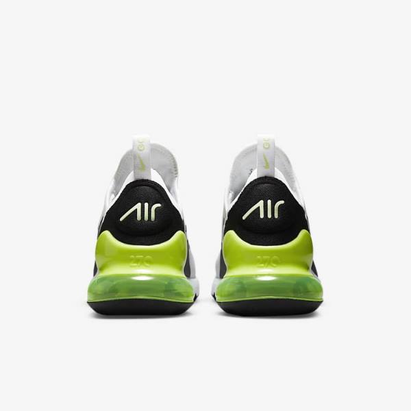 Zapatos De Golf Nike Air Max 270 G Mujer Blancas Negras | NK405IMG