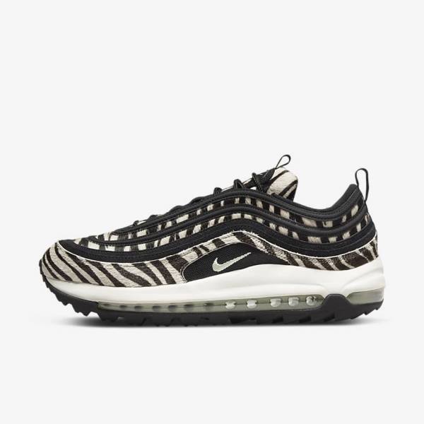 Zapatos De Golf Nike Air Max 97 G NRG Mujer Negras | NK463HQZ