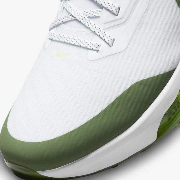 Zapatos De Golf Nike Air Zoom Infinity Tour NEXT% Hombre Blancas Plateadas | NK514ZTU