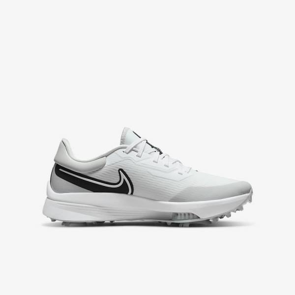 Zapatos De Golf Nike Air Zoom Infinity Tour NEXT% Hombre Blancas Gris Turquesa Negras | NK659UKH