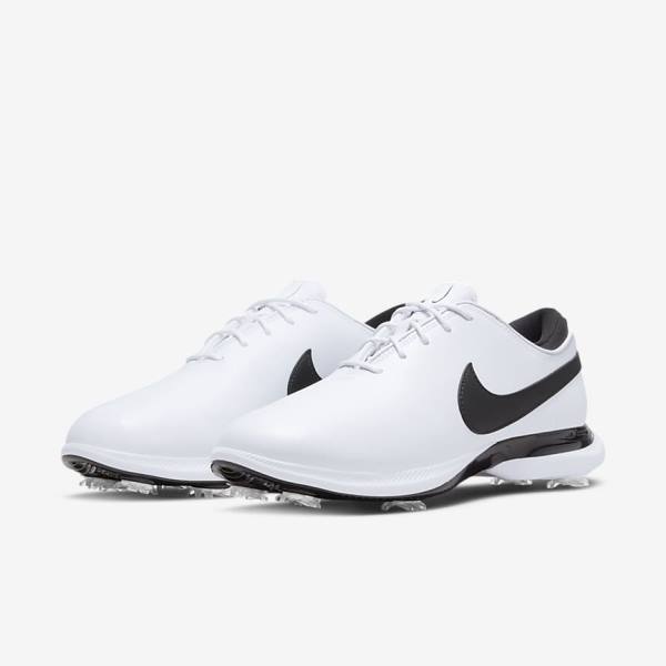 Zapatos De Golf Nike Air Zoom Victory Tour 2 Mujer Blancas Negras | NK508JQD