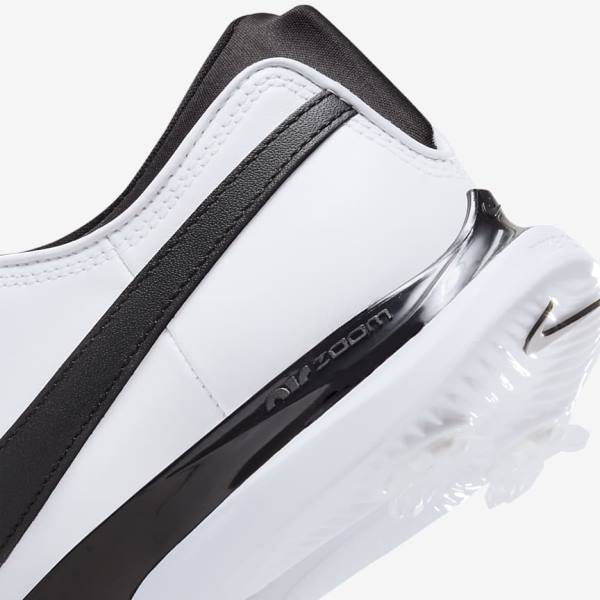 Zapatos De Golf Nike Air Zoom Victory Tour 2 Mujer Blancas Negras | NK508JQD