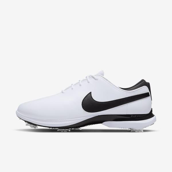 Zapatos De Golf Nike Air Zoom Victory Tour 2 Mujer Blancas Negras | NK508JQD