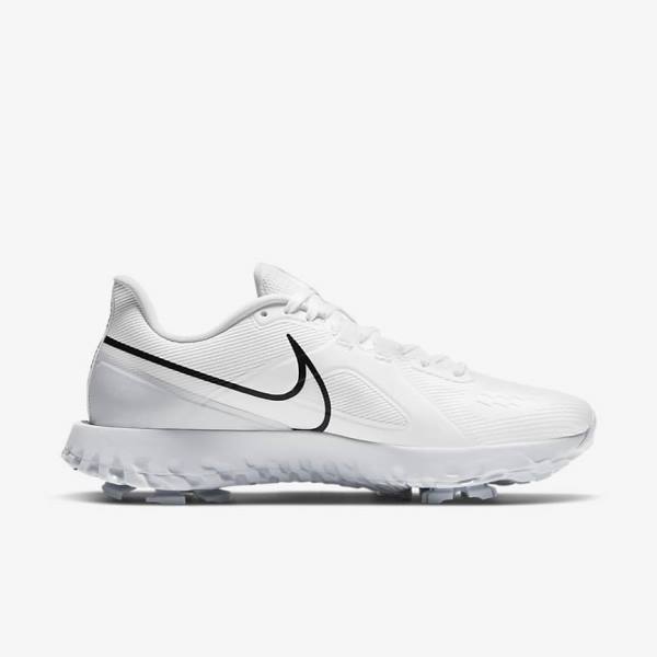 Zapatos De Golf Nike React Infinity Pro Hombre Blancas Metal Plateadas Negras | NK018OPT