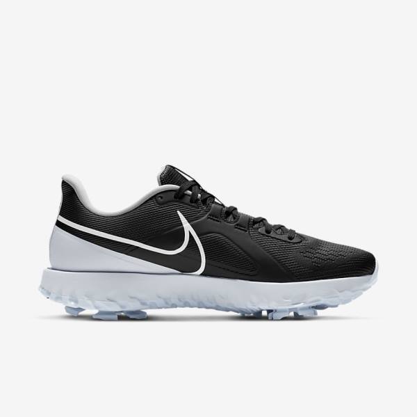 Zapatos De Golf Nike React Infinity Pro Mujer Negras Metal Plateadas Blancas | NK741DIS