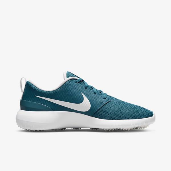 Zapatos De Golf Nike Roshe G Hombre Negras Blancas | NK943SIJ