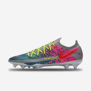 Botas de fútbol Nike Phantom GT Elite By You Custom Firm Ground Mujer Multicolor | NK931CTH