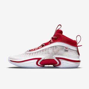 Zapatillas Baloncesto Nike Air Jordan XXXVI SE Kia Global Game Hombre Blancas Rojas Blancas | NK510GJW