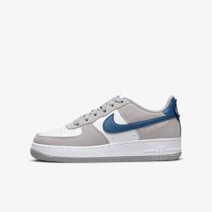 Zapatillas Nike Air Force 1 LV8 Older Niños Gris Claro Blancas Gris Claro | NK506NLE