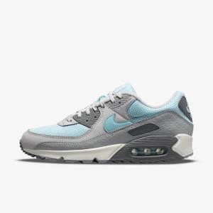 Zapatillas Nike Air Max 90 Hombre Gris Plateadas | NK075ECD