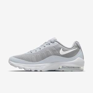 Zapatillas Nike Air Max Invigor Hombre Gris Blancas | NK746TRJ