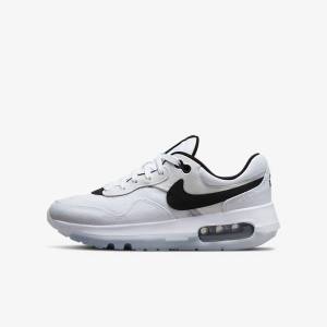 Zapatillas Nike Air Max Motif Older Niños Blancas Negras | NK962AYI