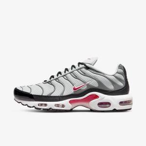 Zapatillas Nike Air Max Plus Hombre Gris Negras Rojas | NK537VQU