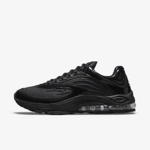 Zapatillas Nike Air Tuned Max Hombre Negras Metal Plateadas Negras | NK614NSV