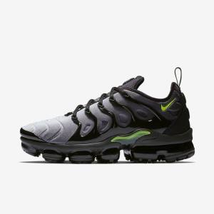 Zapatillas Nike Air VaporMax Plus Hombre Negras Blancas | NK374SEF