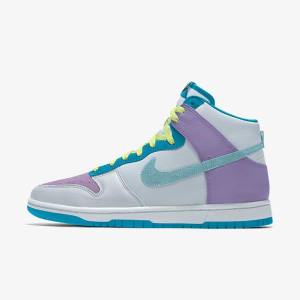 Zapatillas Nike Dunk High By You Custom Mujer Multicolor | NK846IPS