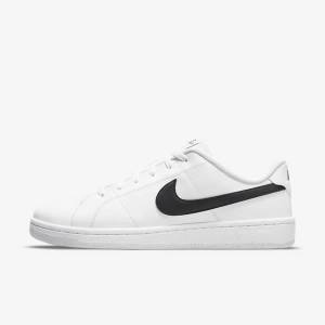 Zapatillas Nike NikeCourt Royale 2 Next Nature Hombre Blancas Negras | NK081HOI