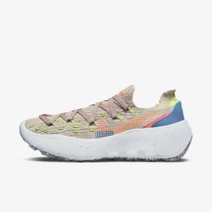 Zapatillas Nike Space Hippie 04 Mujer Gris Azules Rojas Claro Naranjas | NK091OKP