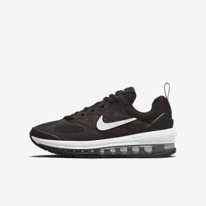 Zapatillas Para Caminar Nike Air Max Genome Older Niños Negras Gris Oscuro Blancas | NK375QPG