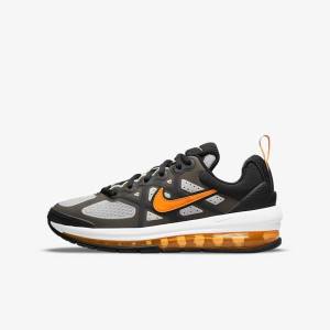 Zapatillas Para Caminar Nike Air Max Genome Older Niños Negras Gris Blancas Naranjas | NK683CVZ