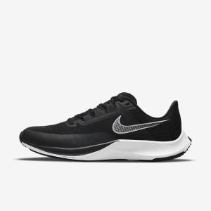 Zapatillas Running Nike Air Zoom Rival Fly 3 Carretera Carreras Hombre Negras Gris Oscuro Blancas | NK876VOH