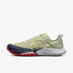 Zapatillas Running Nike Air Zoom Terra Kiger 8 Trail Hombre Verde Oliva Beige Claro Obsidian | NK250DZG