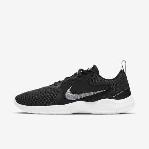 Zapatillas Running Nike Flex Experience Run 10 Carretera Mujer Negras Gris Oscuro Blancas | NK893ODC