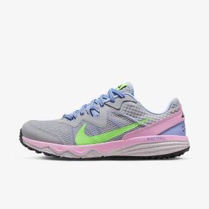 Zapatillas Running Nike Juniper Trail Trail Mujer Gris Azules Claro Rosas Verde | NK029IZD