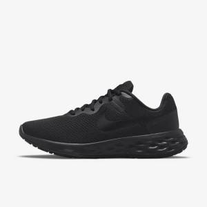 Zapatillas Running Nike Revolution 6 Next Nature Carretera Mujer Negras Gris Oscuro | NK950BTV