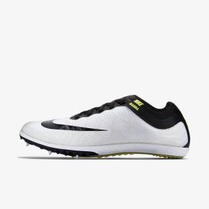 Zapatillas Running Nike Zoom Mamba 3 Unisex Distance Spike Hombre Blancas Negras | NK410JUQ