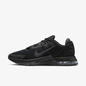 Zapatillas Training Nike Air Max Alpha Trainer 4 Hombre Negras Gris Oscuro | NK827UDB